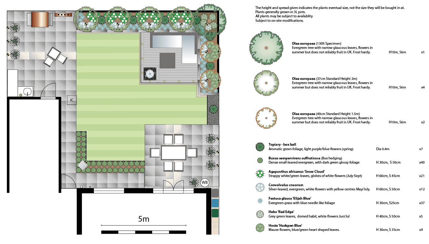 Garden Layout and Planting Plan