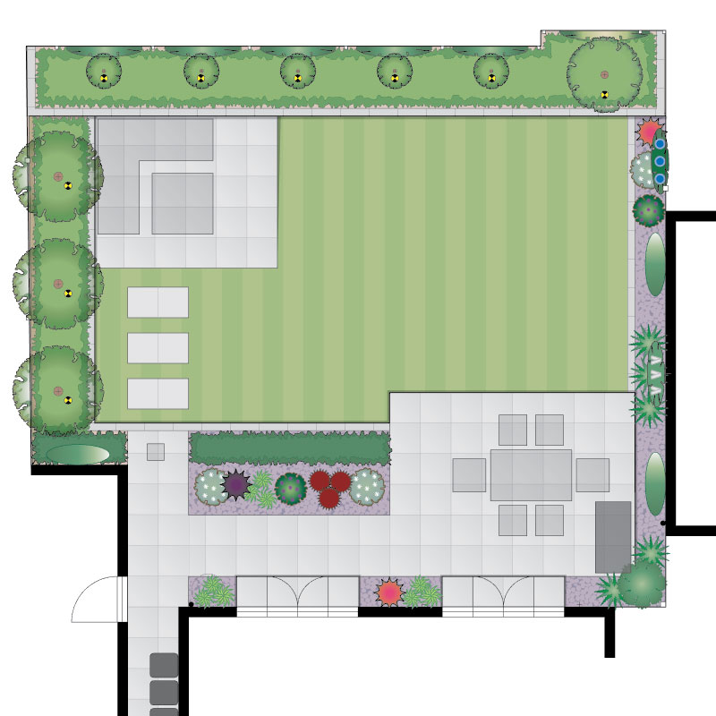 Outline Garden Plan